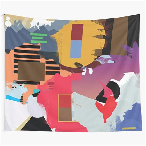 Kanye Albums Collage Tapestry Kenye West Tapestry Etsy