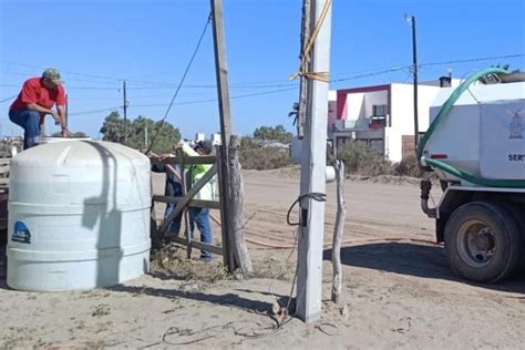 Por problemas de sequía Japac lleva agua en pipas a 14 comunidades