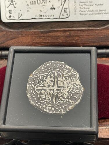 Atocha Shipwreck Treasure Mel Fisher Silver Coin Made From Atocha