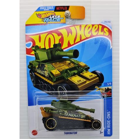 風火輪 Hot Wheels TANKKATOR 坦克 新色 好玩 蝦皮購物
