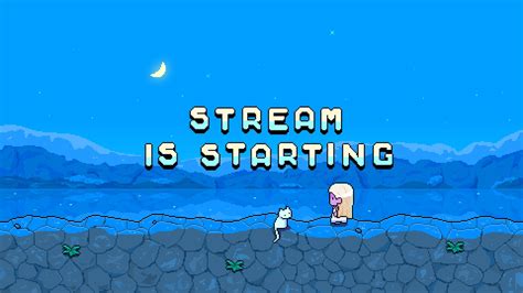 Cute X Animated Twitch Stream Screens Pack Bit Pixel Art Etsy