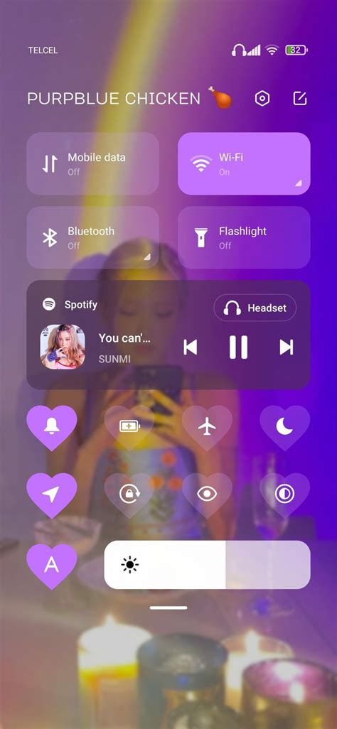 Purple aesthetic phone💟 | Personalizar