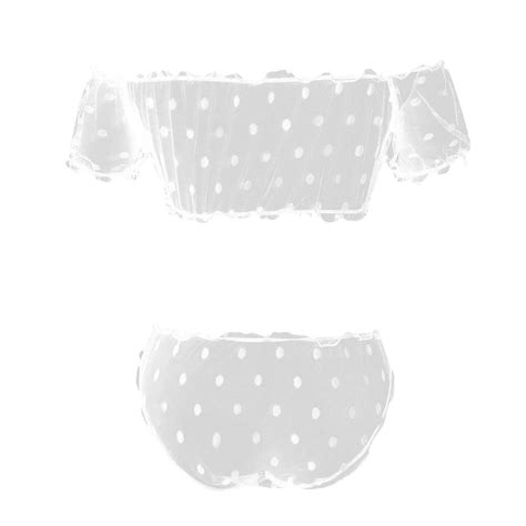 Biziza Sheer Bikini Ashahd Mn Halal Bikinis Bandeau Ubuy