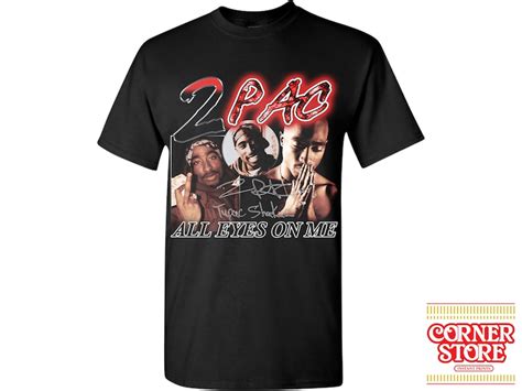 2pac All Eyes On Me Tee Etsy