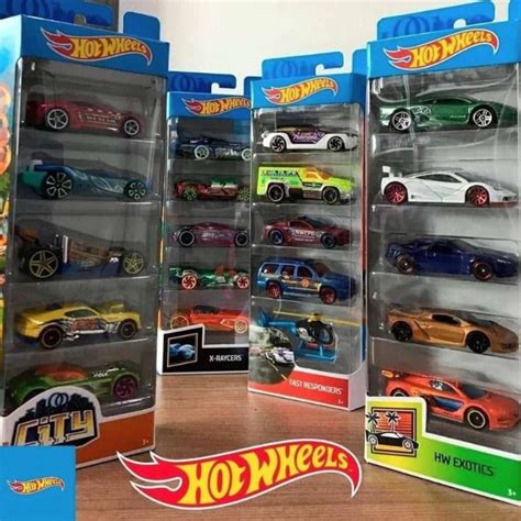 Pacote Carros Sortidos Hot Wheels Mattel Multicor não é possível escolher as cores WT