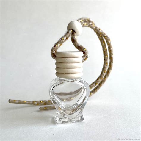 Диффузор для авто стеклянный, прозрачный 8 мл СЕРДЦЕ купить в интернет ...