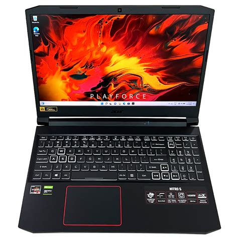 ACER NITRO 5 Ryzen 7 4800H GTX 1650Ti 16GB 512GB 15" FHD 144hz – Playforce