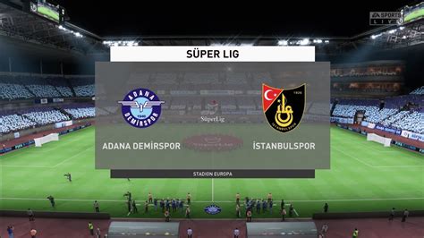 FIFA 23 Adana Demirspor vs Istanbulspor Süper Lig Gameplay YouTube