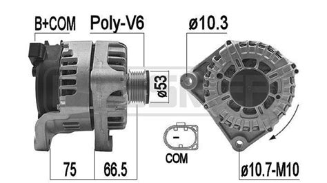 Alternatore Autoricambi Statile