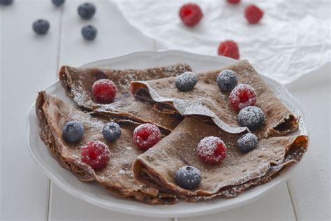 Crepes Al Cacao Con Frutti Di Bosco Ricetta Facile E Veloce