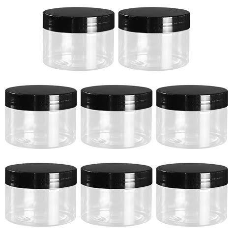 8pcs Mini Cream Storage Boxes Makeup Case Cosmetic Box Jars Travel