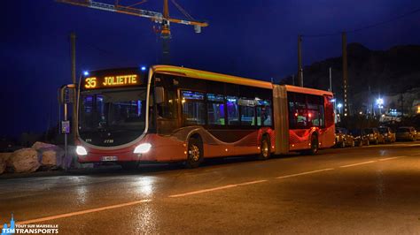 Mercedes Benz Citaro G Bhns Tout Sur Marseille Transports Photographie