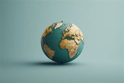 World Map Sphere Planet Globe Premium Photo Illustration Rawpixel
