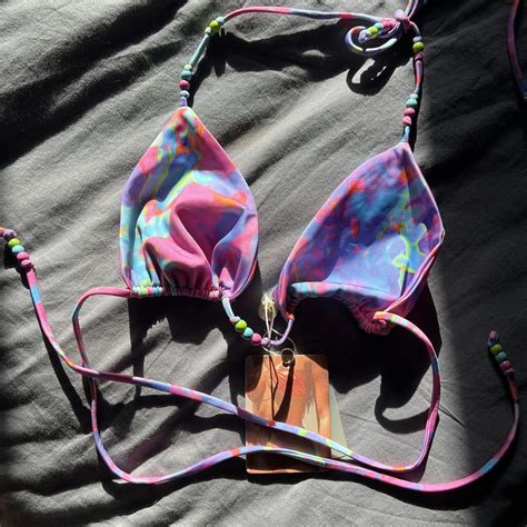 Neena Swim Oh Polly Swim Bikini Top Never Worn With Depop