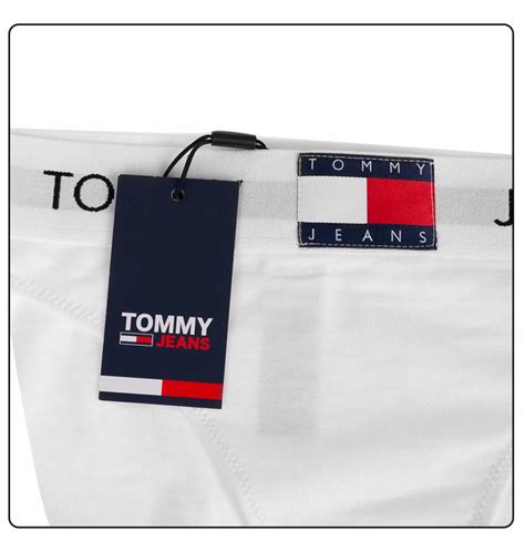 TOMMY HILFIGER DAMEN TANGAS BIKINI 1P WHITE UW0UW04693 YBR Messimo