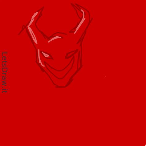 How To Draw Demon Sxj1g6987png Letsdrawit