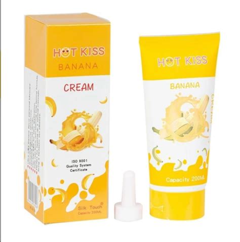 Monstermarketing Ml Hotkiss Cherry Cream Banana Flavored Water Based Lubricant For Sex Toys