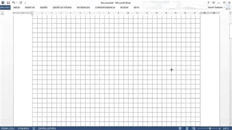 C Mo Hacer Una Hoja Cuadriculada En Word Para Imprimir Mira C Mo Se Hace