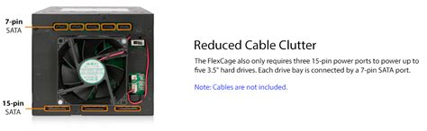 Amazon ICY DOCK Tray Less 5 Bay 3 5 SATA Hard Drive Hot Swap Backplane Cage In 3X External