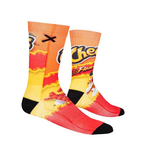 ODD SOX X CHEETOS FLAMIN HOT SOCKS