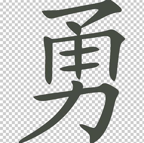 Bravery Chinese Symbol