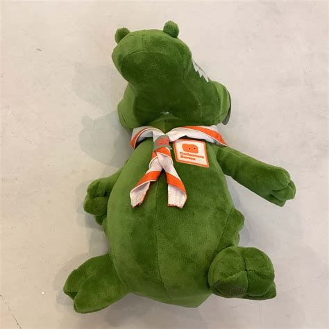 Backyard Buddies Plush Soft Toy Green Crocodile