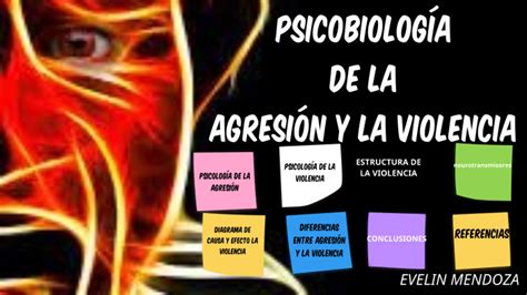 Mapa Mental Psicobiolog A De La Agresi N Y La Violencia By Evelin