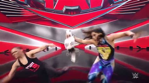 Ronda Rousey And Shayna Baszler Obliterate Raquel Rodriguez Wwe Raw May