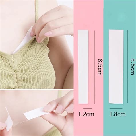 Double Sided Adhesive Body Tape Clothing Clear Lingerie Bra Strip Sticky Bra Tape For Intimates