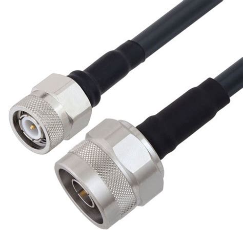 Low Loss N Male To Tnc Male Cable Lmr 240 Coax In 24 Inch With Times