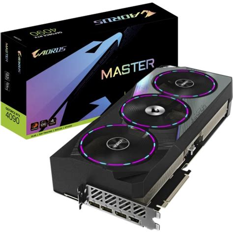 Купить Видеокарта GIGABYTE GeForce RTX 4090 MASTER 24G GV-N4090AORUS M ...