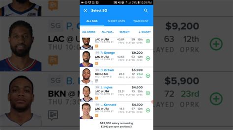 June 10 2021 Draftkings And Fanduel Nba Dfs Picks For Today Youtube