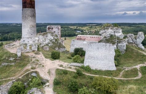 Zamek Kr Lewski W Olsztynie K Cz Stochowy Redniowieczne Ruiny