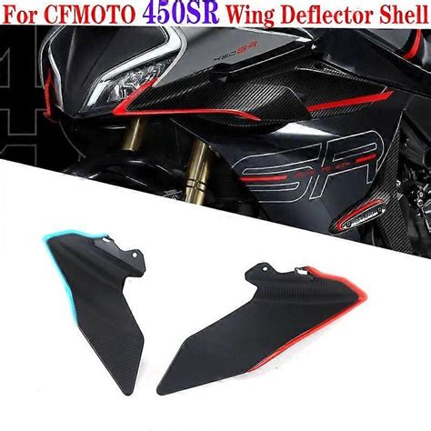 FOR CFMOTO CF450SR 450SR Motorcycle Parts Side Downforce Naked Spoilers Fixed Winglet Fairing