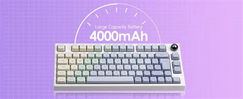 Epomaker Monet Th Pro Iso Uk Hot Swap Rgb Ghz Bluetooth Wired Mechanical Keyboard