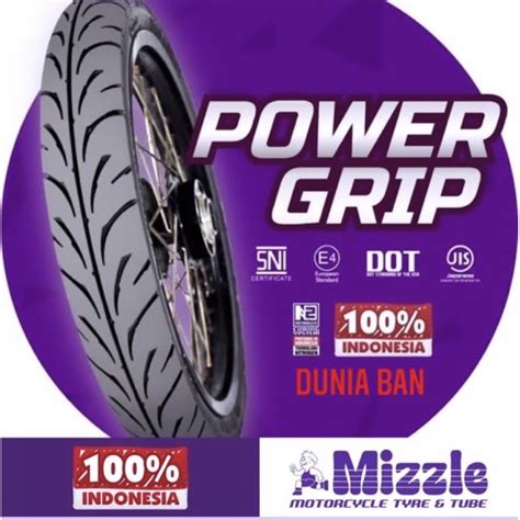 Jual Ban Motor Mizzle Power Grip Tubetype Ban Luar Shopee