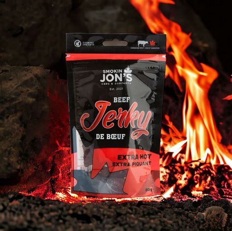 Extra Hot Beef Jerky Smokin Jon S