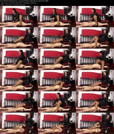 Mistress Ezada Sinn Aroused To Be Under My Ass