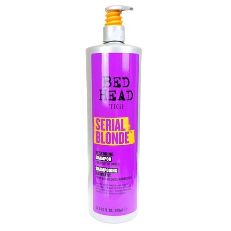 Tigi Bed Head Tigi Serial Blonde Shampoo Ml Tigi Hair Care From Direct Cosmetics Ltd UK