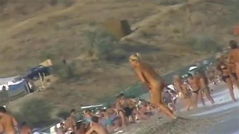 Beach Voyeur Nudity Featuring Sexy Nude People Tnaflix