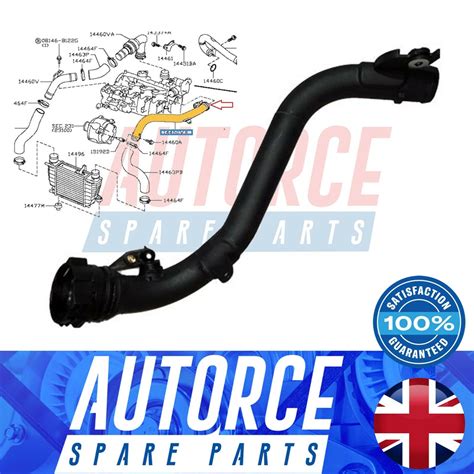 Intercooler Turbo Hose Pipe For Nissan Juke Cube NV200 Evalia 1 5 Dci