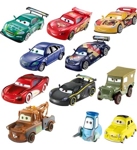 Carrinho Hot Wheels Disney Pixar Filme Carros Mattel Sortido Parcelamento Sem Juros