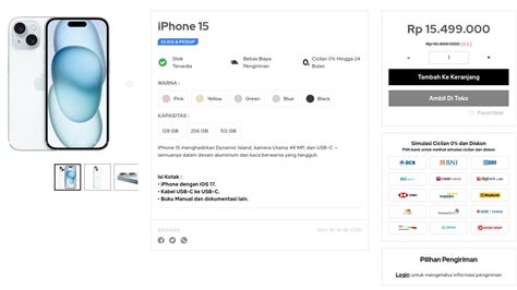 Diskon Iphone Semua Varian Di Ibox Januari Hingga Jutaan Cek