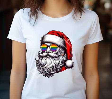 Lgbt Santa Gay Png Lgbt Santa Clipart Rainbow Christmas Clipart Santa Gay Clipart Santa
