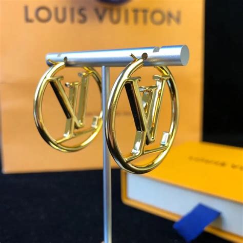 Louis Vuitton Earrings M64288 Louise Hoop Earrings Lvjw248305231 Cs