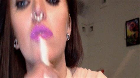 HOT PINK Lip Liner Lipstick Application Double Domme Duo Clips4sale