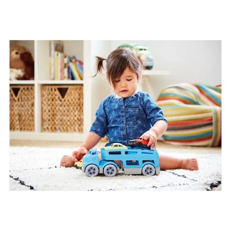 Camion Transporteur De Voitures Et Ses Voitures Green Toys Jouet Et