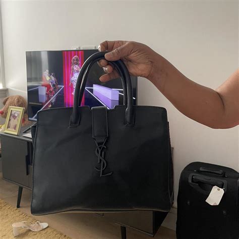 Ysl Black Bag Yves Saint Laurent Black Bag Depop