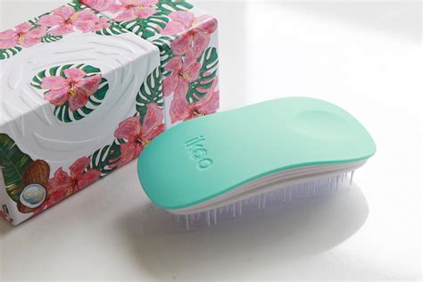 The Ikoo Brush the best at detangling and smoothing hair - it's so cute ...