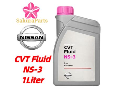 Nissan NS-3 NS3 CVT Transmission Fluid 1Liter (100% Original) | Lazada